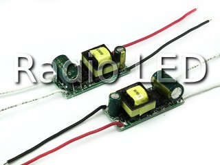 LED драйвер A05 ~220V безкорпусной  6-10x1W-300mA