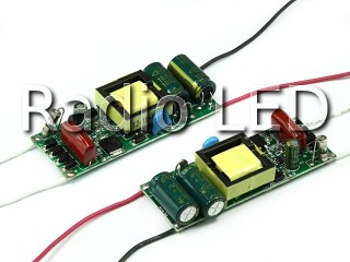 LED драйвер A08 ~220V безкорпусной 12-18x1W-300mA