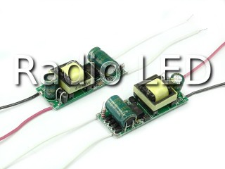 LED драйвер A11 ~220V безкорпусной 4-6x2W-600mA