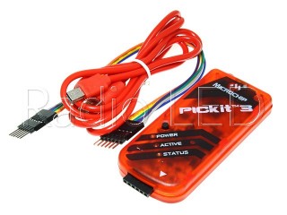 PICkit 3 программатор внутрисхемный microchip Модуль