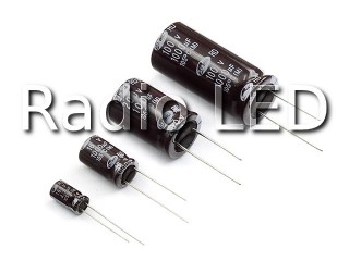 Конденсатор электролитический     3,3 мкФ х 400В(105*)