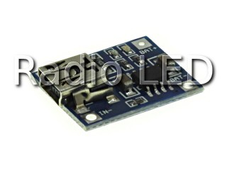 Плата зарядки Li-Ion аккумуляторов USBmini на TP4056 Модуль