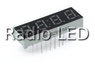 Светодиодный индикатор 4 разряда красный 0.28 дюйма XR-S2841AR