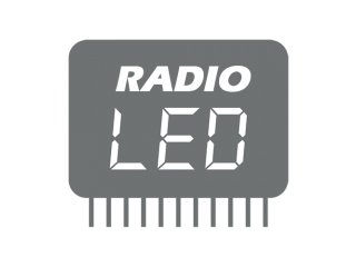 Светодиодный индикатор 4 разряда синий 0.28 дюйма E40281-L-BL-8-W