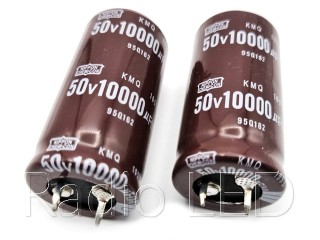 Конденсатор електролітичний 10000 мкФ х 50В (розмір 25х46)