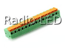 Клемник пружинний крок 5.08мм 142R-14P 14 висновків
