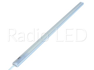 Светильник накладной 12VDC 300LED/m 0.45м белый холодный с боковым ИК датчиком для шкафов CW300-0.45