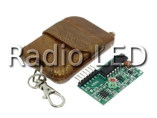 Пульт радіо керування з приймачем 315MHz на IC 2262/2272