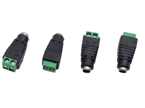 Разъем питания переходник: клеммник(2pin)-DC разъем(мама) 5.5-2.5mm D2PF