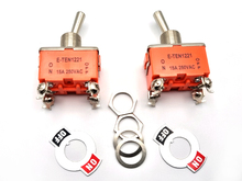 Тумблер 2 положення 2 полюси (ON-OFF) E-TEN 1221