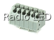 Клемник пружинний крок 3.50мм 250-06P 6висновків