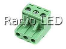 Клемник гвинтовий крок 5.08мм 2EDGK-03P 3виводу