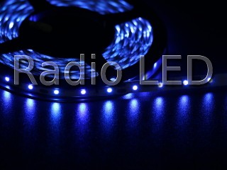 Світлодіодна стрічка 3528 60 LED синя 4.0-4.5 Lm/LED IP33