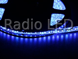 Светодиодная лента 12V 2835 120 LED голубая влагозащищена IP65
