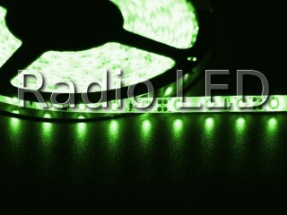 Светодиодная лента 3528  60 LED зеленая 4.0-4.5 Lm/LED влагозащищена IP65