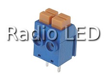 Клемник пружинний крок 5.00мм 390-02P 2виводу