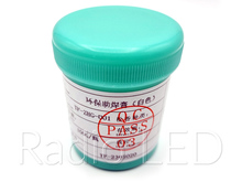Паяльна флюс-паста беззмивна ZHG-001 для SMD, BGA, пластикова банка 100 гр