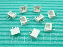 Роз'єм низьковольтний 2.54mm 2 pin "тато" прямий EH-02