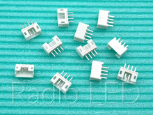 Роз'єм низьковольтний 2.54mm 4 pin "тато" прямий EH-04A