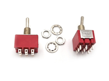 Тумблер 3 положення 3 полюси (ON-OFF-ON) MTS-303