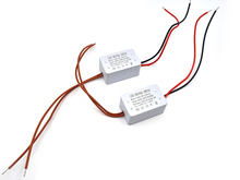 Блок живлення 12V 6W 0.5A прямокутний у пластмасовому корпусі CW-1206
