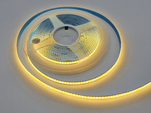 Світлодіодна стрічка 12V COB 300 LED біла (теплий) 24-26 Lm/LED IP20