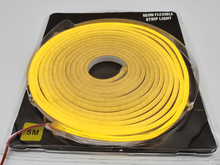 Світлодіодний гнучкий неон PVC LED2835 12V 6x12x25mm білий (теплий) IP65, набір 5 метрів