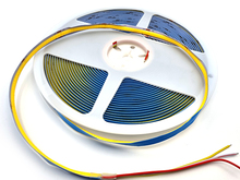 Світлодіодна стрічка 24V COB 608 LED DUAL біла (холодний+теплий) 24-26 Lm/LED IP20 3 дроти