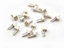 Роз'єм низьковольтний 2.54mm 2 pin "тато" прямий JF2510-2A