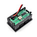 Індикатор заряду акумулятора 12V з LED-індикатором та вольтметром зеленого світіння та 2xUSB зарядкою