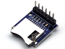 Макетна плата перехідник Mini, Micro, TF Card на DIP роз'єм(6 pin крок 2.54)