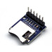Макетная плата переходник Mini, Micro, SD TF Card на DIP разъем(6 pin шаг 2.54)
