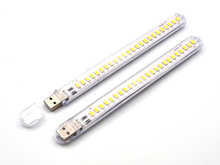 USB ліхтарик, світильник, лампа 24LED 2835 тепле біле світло