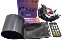 Гнучкий світлодіодний екран 5V 16х64LED RGB IP65, Bluetooth-додаток, радіо-пульт