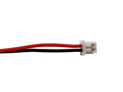 Електретний мікрофон 6.0mm x 2.2mm з проводом і роз'ємом HC-1.25-2PWT