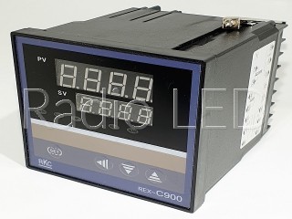Терморегулятор цифровий AC220V REX-C900FK02 M*AN relay в приладовому корпусі (ПІД)