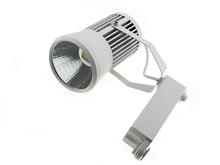 Светильник светодиодный трековый 20W TR20COBW-CW цилиндрический белый корпус, холодный белый свет