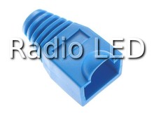 Корпус для штекера 8P8C(RJ45) синій