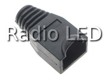 Корпус для штекера 8P8C(RJ45) чорний