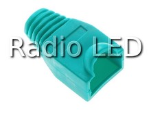 Корпус для штекера 8P8C(RJ45) зелений