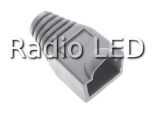 Корпус для штекера 8P8C(RJ45) сірий