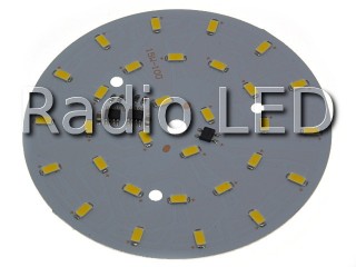 Модуль світлодіодний AC220V 5730 15W Ф100мм 30LED5730