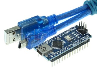 Ардуино nano V3.0 Mega328 DCCduino с USBA-USBmini шнуром Модуль