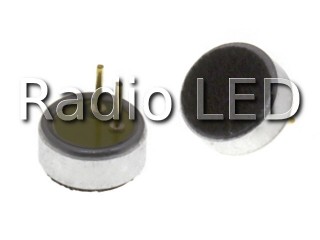 Електретний мікрофон EM6022P(6.0mm x 2.2mm) з ніжками