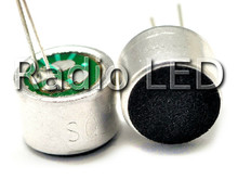 Микрофон электретный 9.7mm x 6.7mm с ножками