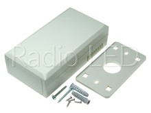 Корпус пластиковий настінний білий AK-W-32