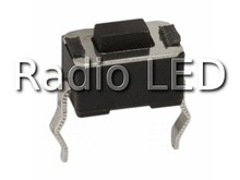 Тактова кнопка 2pin 6х3x 4.3мм, шток = 0.8мм