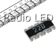 Резисторне складання smd 1206 22 Ohm 4шт. CAT16-220J4LF