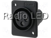 Роз'єм CP30012 гніздо пряме "мама" 3pin