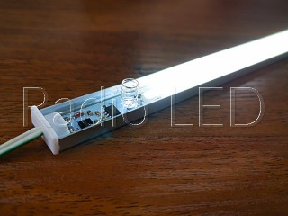 Светильник накладной 12VDC 300LED/m 0.46м белый тёплый с сенсорным диммером, WW300V-0.46-M292A